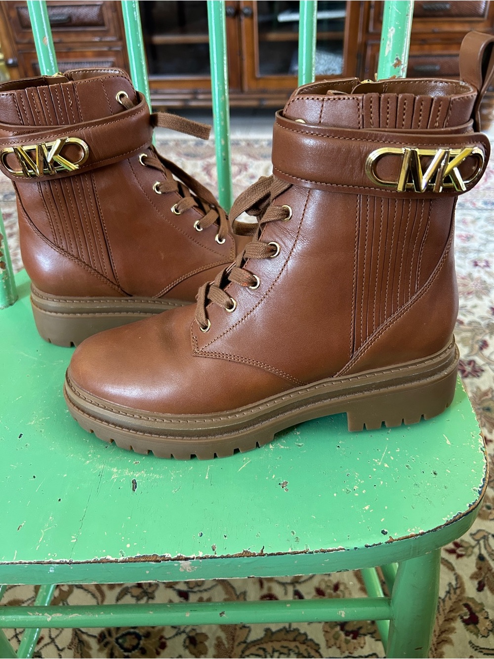 Michael Kors Brown Women’s Boots new W/O tags size 7.5 M
